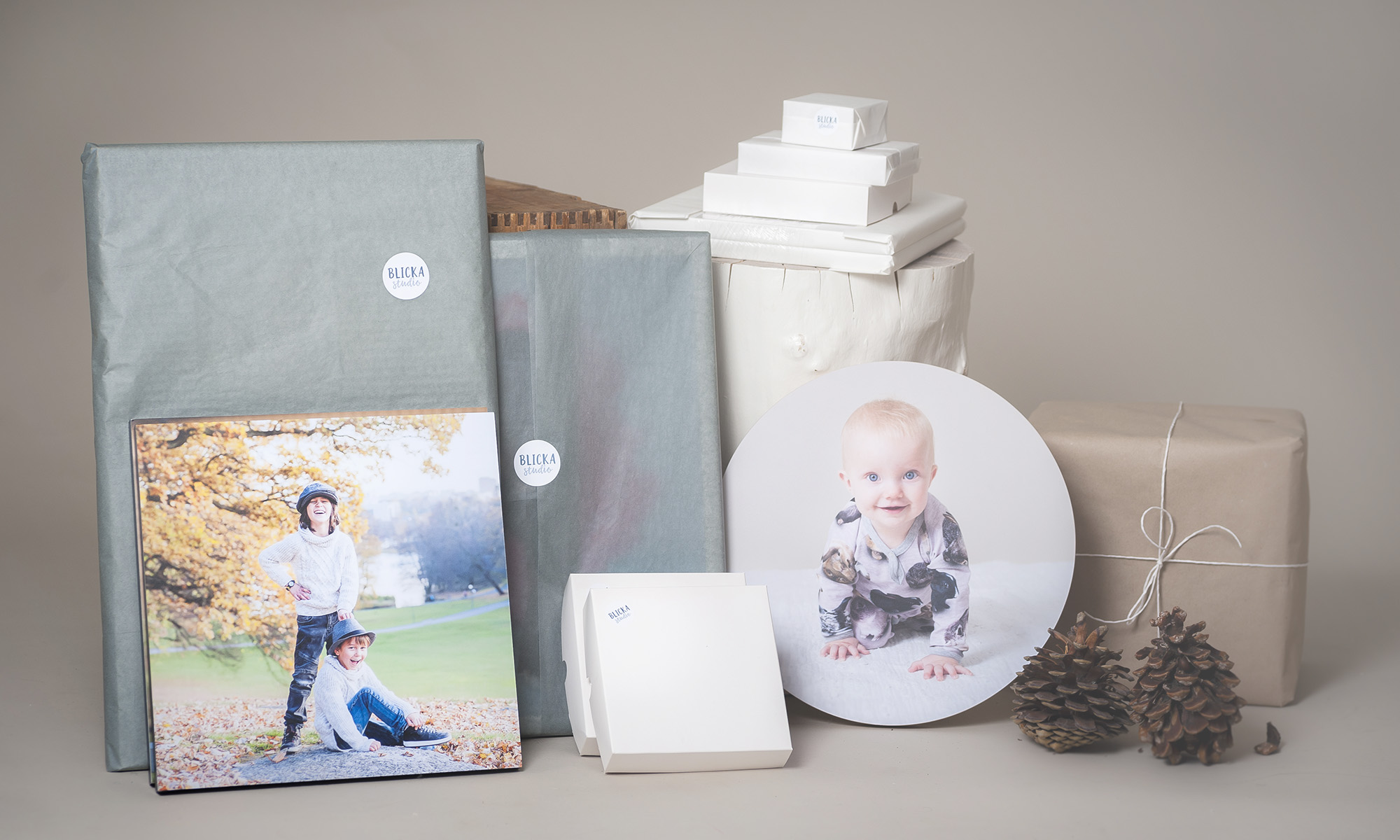 Vackra fotoprodukter - Blicka studio