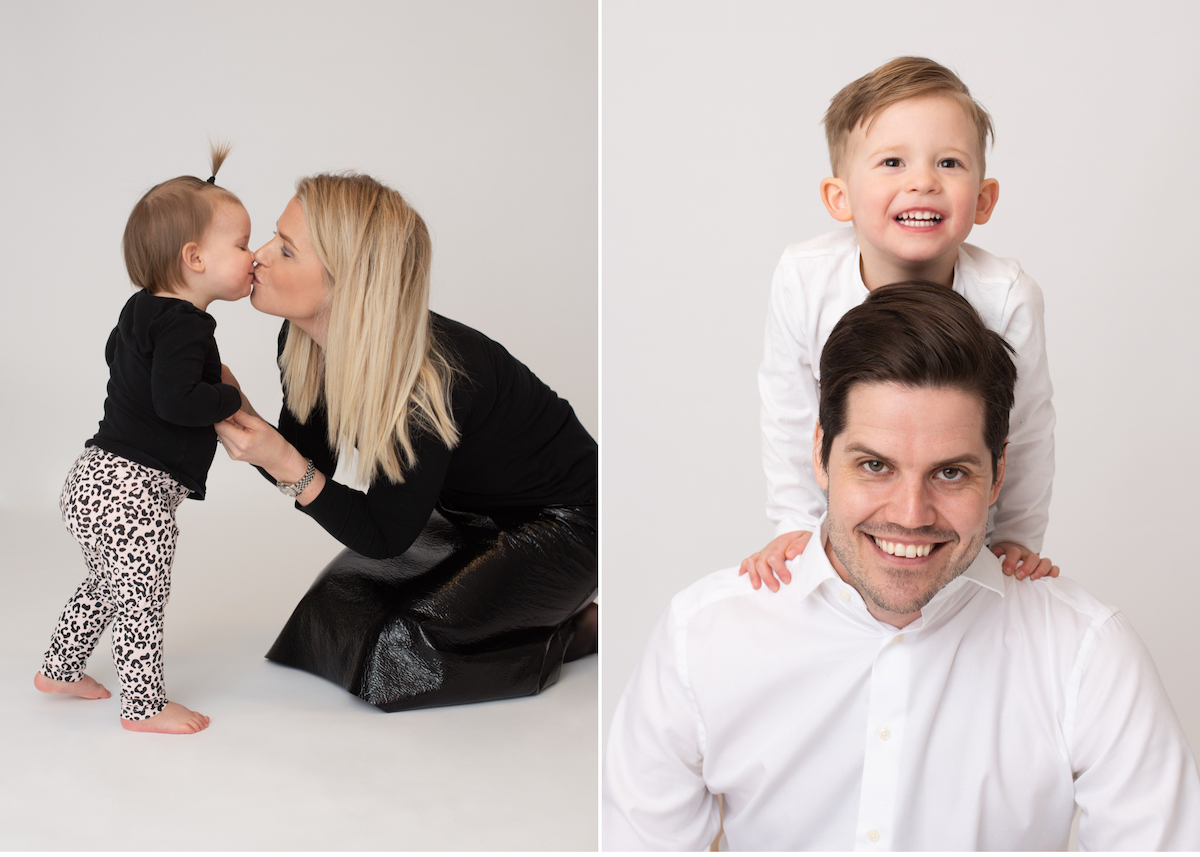 Morsdagpresent familjefotografering upplevelse Täby Stockholm